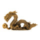 Miniaturfigur Drache, liegend