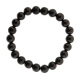 Schungit Armband mit grossen Perlen