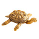 Schildkröte hochwertiges Kunstobjekt, Messing