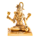 Shiva aus Messing, antik, 15,5cm