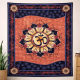 Wandbehang „Om Lotus“ – 100 % Baumwolle – 147 x 208 cm