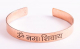 Kupferarmreif mit Om Namah Shivaya