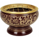Räuchergefäss aus Messing, braun