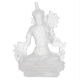 Weiße Tara ,transparent in weiss