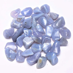 Blauer Streifenachat - Edelsteine, 2-3 cm, 250g