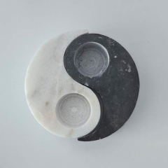 Teelichthalter Yin und Yang