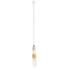 Edelstein Tensor Bergkristall mit Blume des Lebens