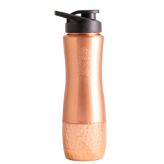 Kupfertrinkflasche mit Yggdrasil