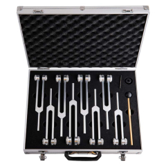 Chakra Stimmgabeln Set mit Koffer