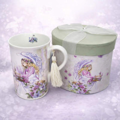 Angel Star Tasse „Engel mit Schmetterlingen“
