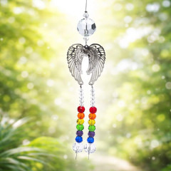 Suncatcher - Wings - Engelsflügel Kristallanhänger