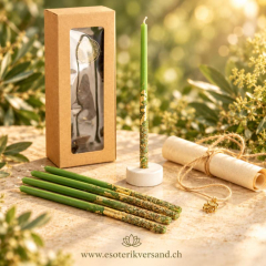 Wachstumslicht – Ritualkerzen-Set aus Bienenwachs für Fülle & inneres Wachstum