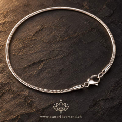 Schlangenkette Edelstahl 60 cm – 2 mm, hochglanzpoliert