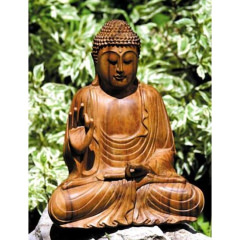 Buddha mit erhobener Hand, 40 cm