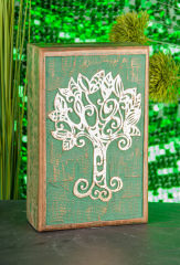 Keltischer Lebensbaum Holzbox