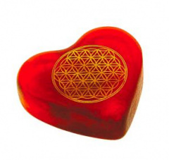 Blume des Lebens Herz der Liebe