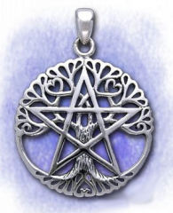 Dryad-Design - Lebensbaum mit Pentagramm
