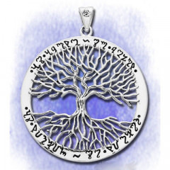 Anhänger - Wicca Tree Of Life aus 925-Silber
