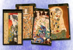 Goldenes Klimt Tarot