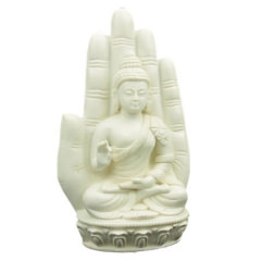 Buddha in der Hand