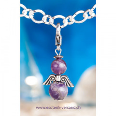Transformations-Engel Charm Amethyst