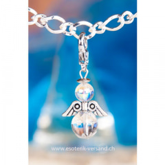 Harmonie-Engel Charm Bergkristall