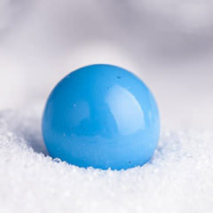 Engelsglöckchen Kugel blau