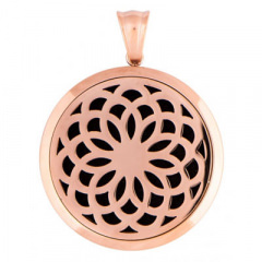 Anhänger - Duftschmuck Kronenchakra, rosé