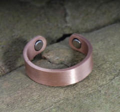 PLAIN Magnet-Ring aus Kupfer