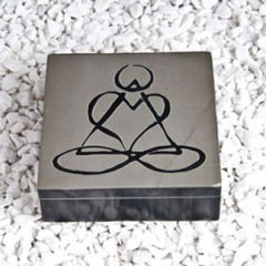 Herz Buddha Schatulle, gross