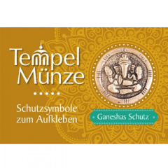 Tempelmünze - Ganeshas Schutz, Messing