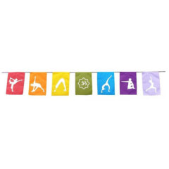 Flagge Yoga, aus Baumwolle