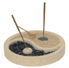 Räucherstäbchenhalter, Yin Yang