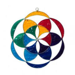 Suncatcher Saat des Lebens bunt