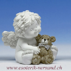Engel iGOR - mit Teddybär