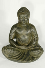 Buddha im Lotussitz, 63 cm