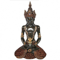 Buddha sitzend im Lotussitz, 55 cm