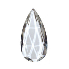 Kristall Drachenträne 114mm, Glas, bleifrei
