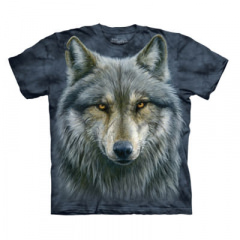 T-Shirt Mountain Artwear Warrior Wolf