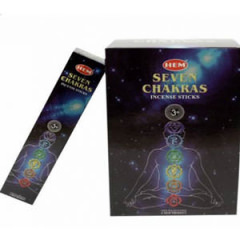 Räucherstäbchen 7 Chakras, XXL-Paket