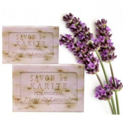 Lavendel Shea Butter Seife, hell