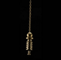 Mini Pendel aus Messing, gold plated