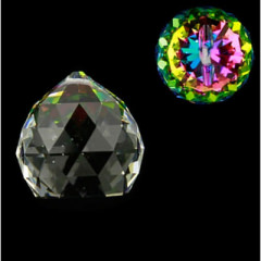Regenbogen-Kristall Kugel multicolor