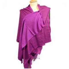 Chakra - Pashmina Schal, violett