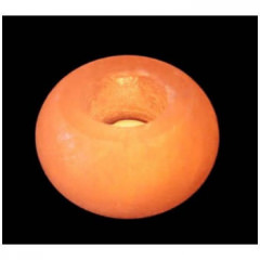 Salzkristall Teelichthalter, Sphere