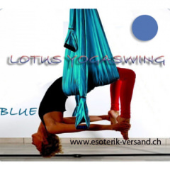 Yoga Swing Schaukel Lotus, blau