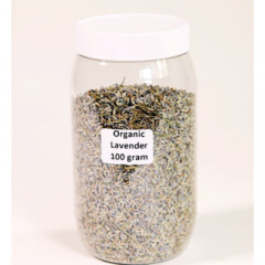 Biologischer Lavendel 100g,  in Dose