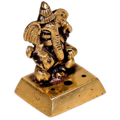 Räuchergefäss Ganesha aus Messing