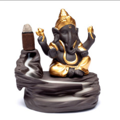 Rückfluss Weihrauchbrenner Ganesha