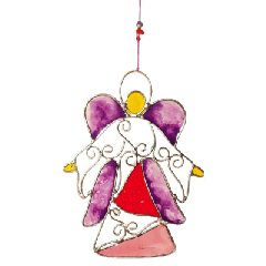 Suncatcher Engel Ornament, 15 cm